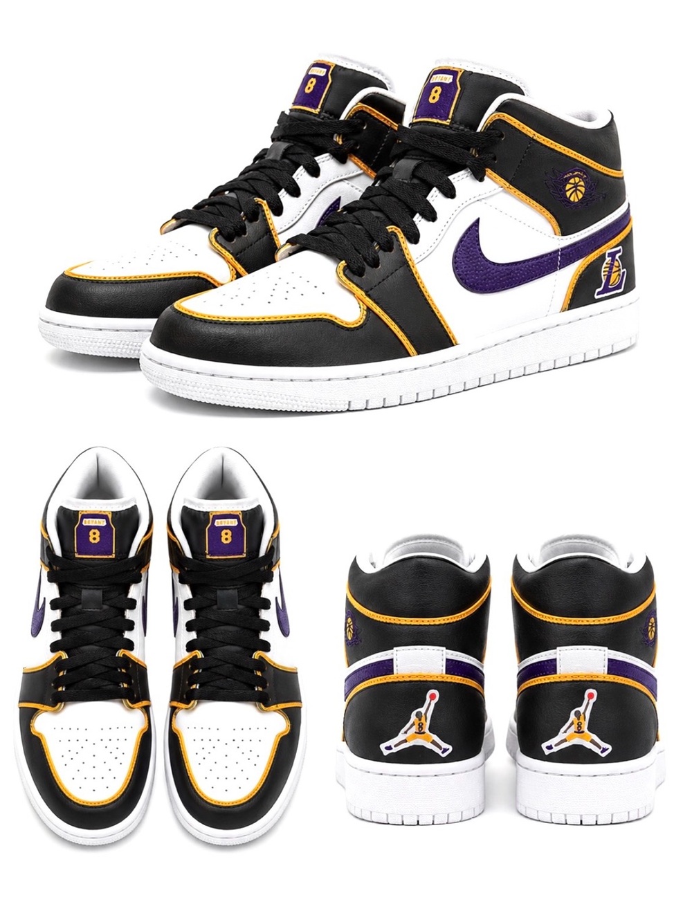USED Custom Jordan 1 SIZE 9.5M